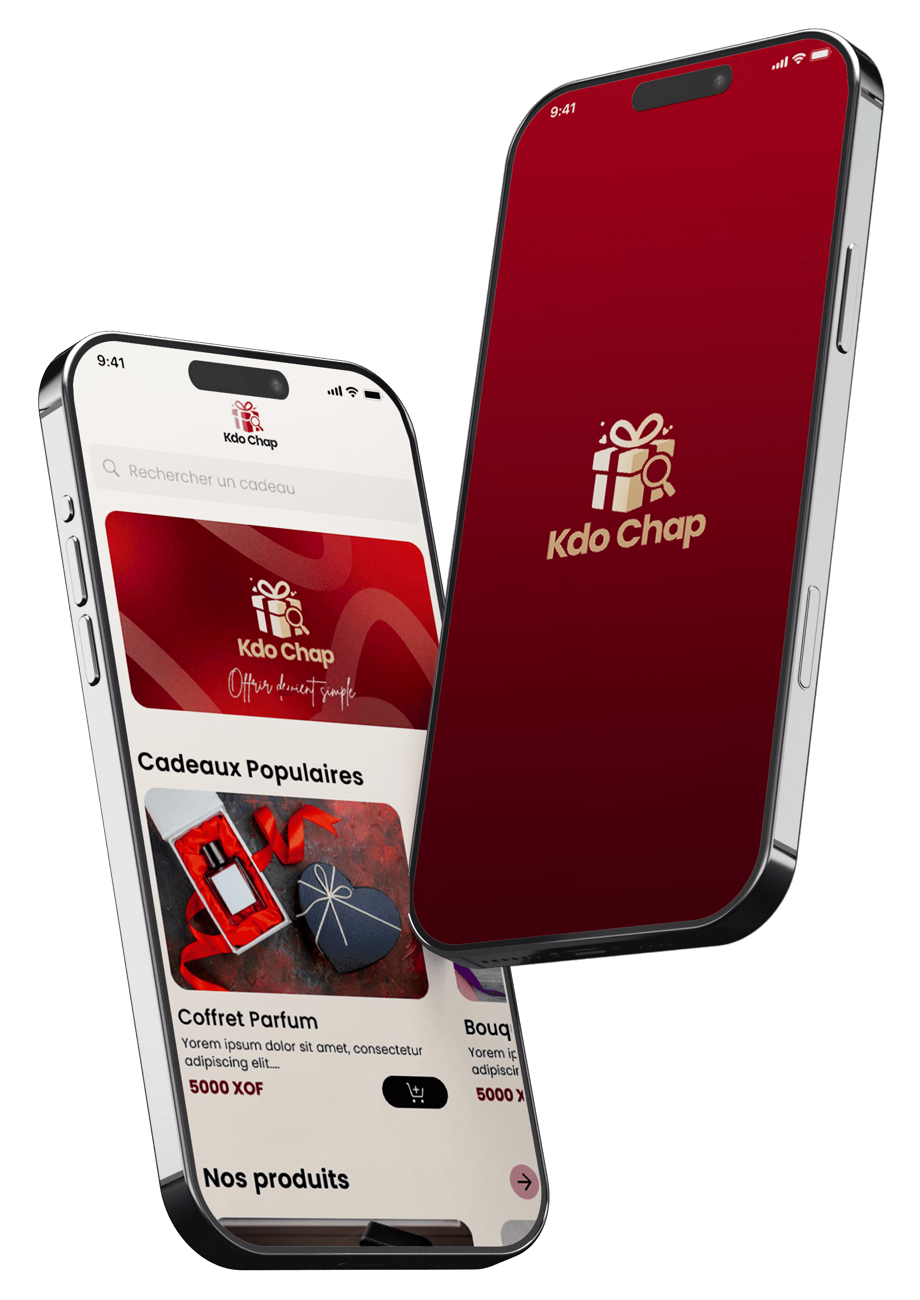 KdoChap Mobile App Mockup